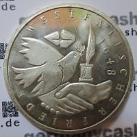 10 DM - 350 Jahre Westfälischer Frieden - Jaeger-Nr. 467 Bildseite - 10 DM - 350 Jahre Westfälischer Frieden - Jaeger-Nr. 467