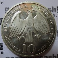 10 DM - 350 Jahre Westfälischer Frieden - Jaeger-Nr. 467 Wertseite - 10 DM - 350 Jahre Westfälischer Frieden - Jaeger-Nr. 467