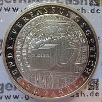 10 DM - 50 Jahre Bundesverfassungsgericht - Jaeger-Nr. 480 Bildseite - 10 DM - 50 Jahre Bundesverfassungsgericht - Jaeger-Nr. 480