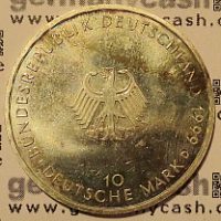 10 DM - 50 Jahre Grundgesetz - Jaeger-Nr. 471 Wertseite - 10 DM - 50 Jahre Grundgesetz - Jaeger-Nr. 471