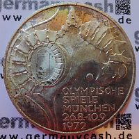 10 DM - Olympische Spiele 1972 in München - Jaeger-Nr. 404 10 DM - Olympische Spiele 1972 in München - Jaeger-Nr. 404