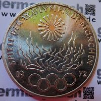 10 DM - Olympische Spiele 1972 in München - Jaeger-Nr. 405 10 DM - Olympische Spiele 1972 in München - Jaeger-Nr. 405