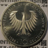 10 Deutsche Mark - Arthur Schopenhauer - Jaeger-Nr. 443