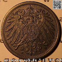 Adlerseite Ersatzmünze 10 Pfennig - Jaeger Nr. 299 Ersatzmünze 10 Pfennig - Jaeger Nr. 299