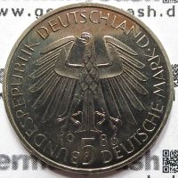 5 Deutsche Mark - 600 Jahre Universität Heidelberg - Jaeger Nr. 439