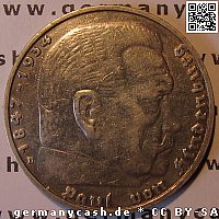 Bildseite 5 Reichsmark - Jaeger Nr. 360 5 Reichsmark - Jaeger Nr. 360