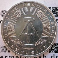 50 Pfennig - 3. Münzserie der DDR - Jaeger-Nr. 1512 50 Pfennig - 3. Münzserie der DDR - Jaeger-Nr. 1512