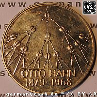 Bildseite 5 DM Otto Hahn - Jaeger Nr. 426 5 DM Otto Hahn - Jaeger Nr. 426